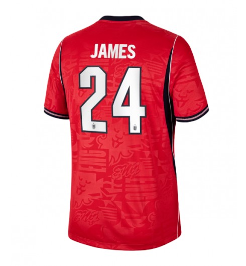 Anglie Reece James #24 Venkovní Dres MS 2026 Krátký Rukáv Anglie Reece James #24 Venkovní Dres MS 2026 Krátký Rukáv